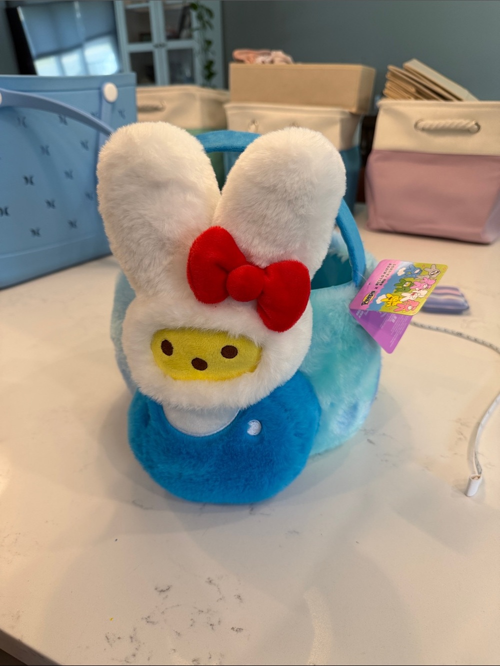 Hello Kitty x Peeps Plushie Easter Basket